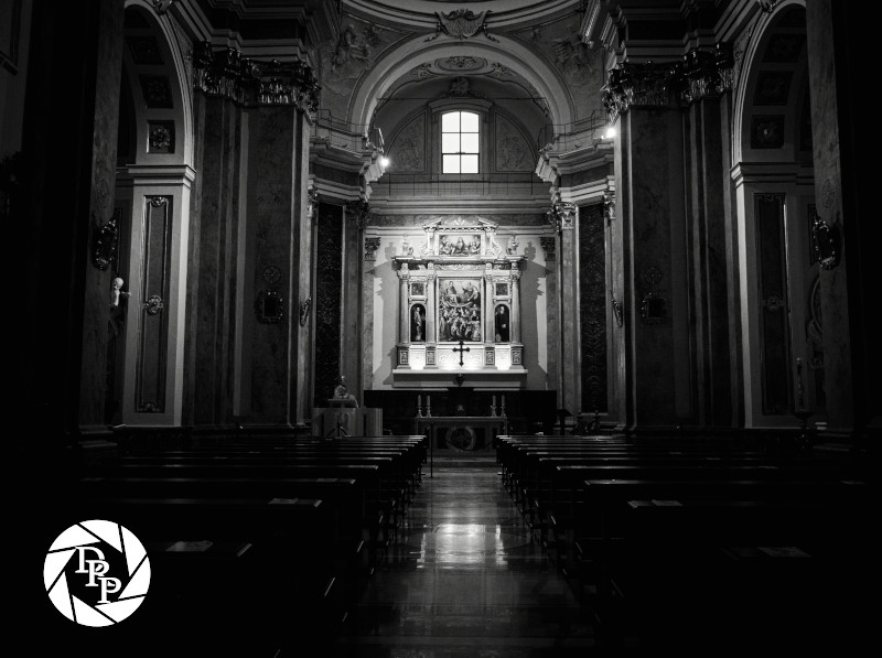 Navata centrale, Chiesa di Santa Maria del Suffragio, L'Aquila