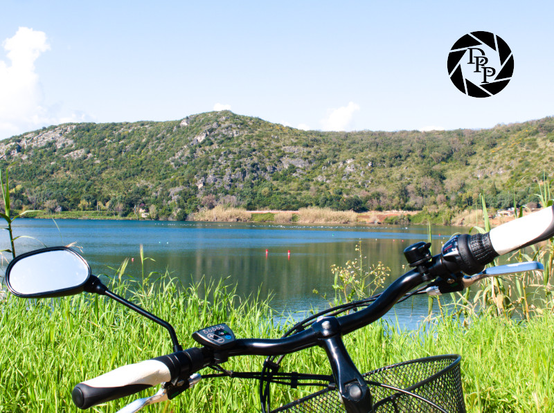 Lago San Puoto in bicicletta